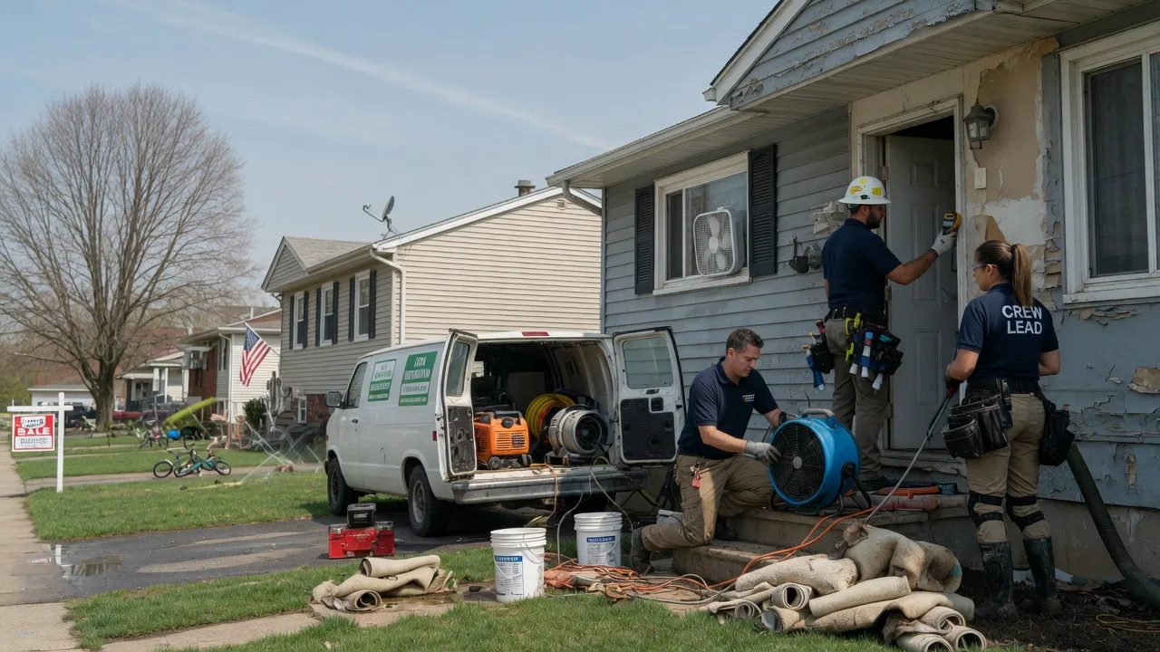 Flood Cleanup in Summit Station, PA near me